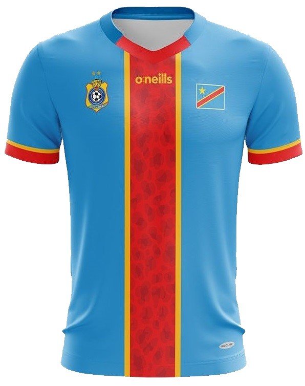 Camisa I Seleção da Republica Democrática do Congo 2022 2023 Oneills oficial 